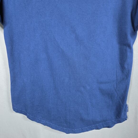 Ole Miss Rebels Spirit Jersey Womens XS Navy Oversized V Neck Cotton Shirt - Picture 11 of 12